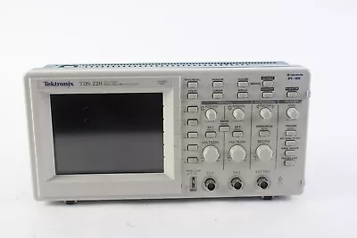Buy Tektronix TDS220 100MHz 1GS/s Two Channel Digital Oscilloscope - Grade D • 249.99$