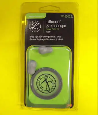 Buy #40023 3M LITTMANN Stethoscope Spare Parts Kit Master Classic II - Gray • 28.95$