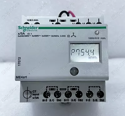 Buy Schneider Electric ME4zrt ME Digital Watt Hour Meters 17072 (lot Of 6pcs) • 399.94$