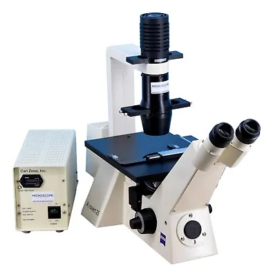Buy Zeiss Axiovert 25 Inverted Phase Contrast Fluorescence Microscope • 6,295$