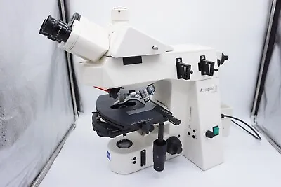 Buy Zeiss Axioplan 2 Imaging Fluorescence Microscope With 10, 20, 40, 40, 100x DIC • 7,500$