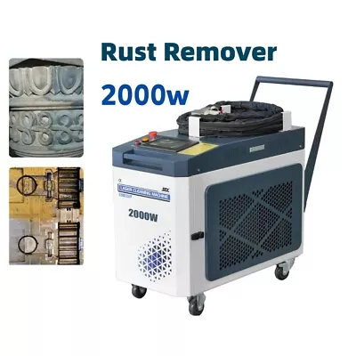 Buy Laser Cleaner 2000w Handheld Laser Cleaning Machine Rust Paint Oxide Removal • 1$