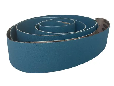 Buy Sanding Belts 2 X 132 Zirconia Cloth Sander Belts (6 Pack, 80 Grit) • 40.57$