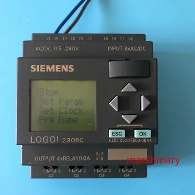 Buy 1PC Used Siemens 6ED1 052-1FB00-0BA4 LOGO 230RC 6ED1052-1FB00-0BA4 Good • 55.78$