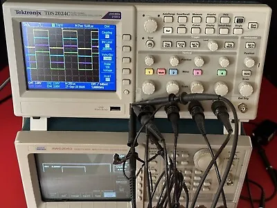 Buy Tektronix TDS 2024C - 4 Channel - 200MHz. 4 Probes & Power Cord Included. • 745$