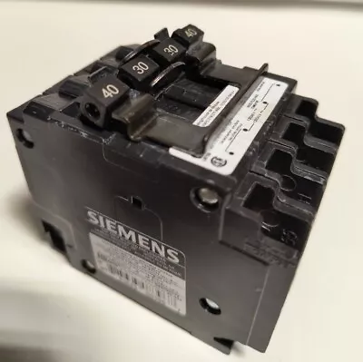 Buy NEW!!! Siemens Q24030CT2  40/30/30/40 Quad Breaker • 35.99$