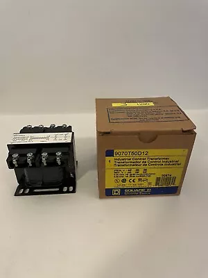 Buy SQUARE D SCHNEIDER ELECTRIC 9070T50D12 Industrial Control Transformer • 135$