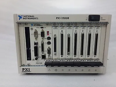Buy National Instruments NI PXI-1000B (NI PXI-8156B, 8420, 6071E, 6704, 6527)  #3 • 1,499.90$