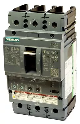 Buy SIEMENS 3VA6110 5HN31 0AA0 3 Pole 100 AMP 3VA6 MDAE NAVAL Breaker ETU350LSI • 500$