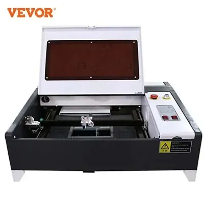 Buy VEVOR CO2 Laser Engraver 50W Cutter Cutting Machine Engraving Tool 400*400mm • 0.99$