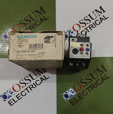 Buy Siemens 3ua55 00-2d Thermal Overload Relay Range 20-32amp Free Fast Shipping • 94.85$