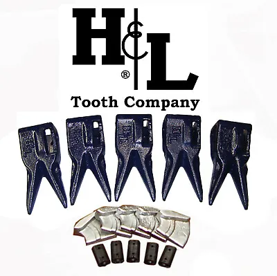Buy 233TT7 Bucket Teeth By H&L Fits 230 Series Adapters Hammerless Conversion 233 • 132.95$