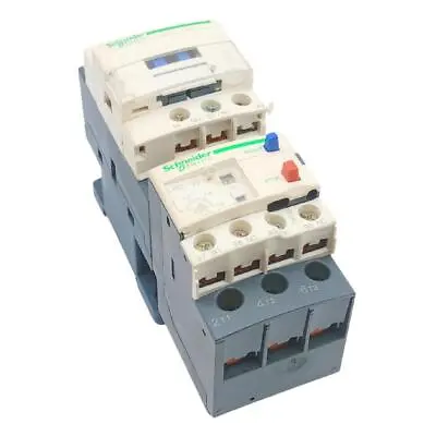 Buy Schneider Electric LC1D09 Contactor 3-Pole 9A W/ LRD 06 Overload Relay 1-1.6A • 29.99$