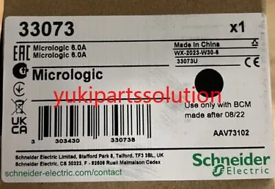 Buy New In Box Schneider Electric Trip Unit Micrologic 6.0A LSIG Schneider 33073 • 1,039$