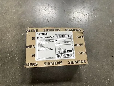 Buy Siemens 5SJ4318-7HG42 10kA 15A 3-Pole Circuit Breaker • 85$