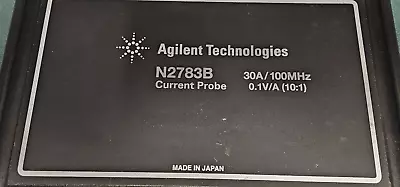 Buy Keysight Agilent N2783B Current Probe 30 A/100 MHz 0.1 V/A (10:1) AC / DC 30 Arm • 2,000$