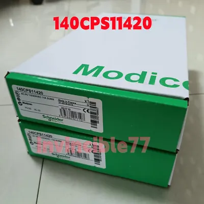 Buy New In Box Schneider Electric 140CPS12420 PLC Power Supply Expedited Shipping TX • 218$