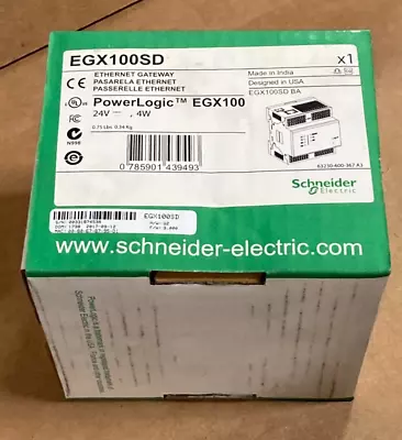 Buy Schneider Electric Modicon SQUARE D EGX-100SD EGX100SD EGX-100MG EGX100MG NEW • 1,200$