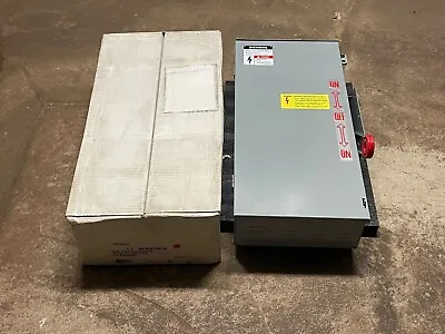 Buy Siemens NFR351DTK 30-Amp 600-VAC Double Throw Manual Transfer Switch 3-Pole 3R • 800$
