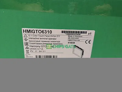 Buy 1PCS New Schneider Electric HMIGTO6310 Advanced Touchscreen Panel FAST SHIP • 1,495.89$