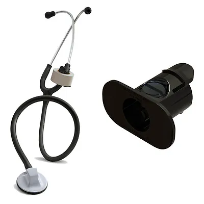 Buy S3 Stethoscope Tape Holder BLACK - Littmann, Nursing Scrubs EMS EMT Nurse Gift • 9.99$