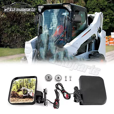 Buy Set Of 556lb Rated Magnet Tractor Side Mirrors Fit For Kubota John Deere Golf • 24.99$