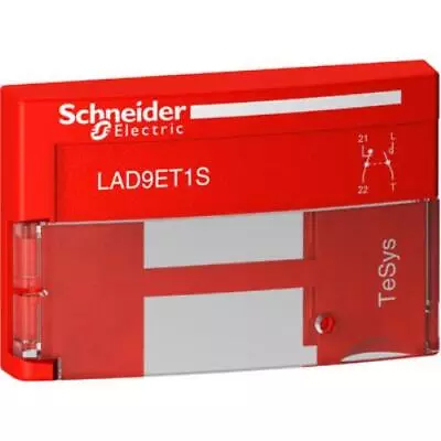Buy SCHNEIDER ELECTRIC LAD9ET1S Safety Protective Cover For LC1,D09,D65,Red,TeSys De • 13.52$