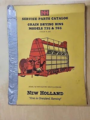 Buy New Holland, Service Parts Catalog, Models 735 & 765 Grain Drying Bins,... • 11.88$