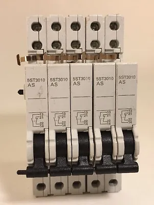 Buy Siemens Auxiliary Circuit Switch 5ST3010 *Lot Of 5 Breakers • 36$