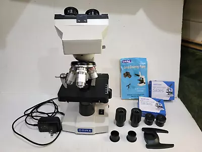Buy OMAX LED Binocular Microscope With 4 Lenses G2019032511 Plus • 149.99$