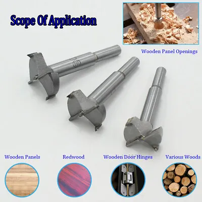 Buy 1PC 6-100mm Forstner Woodworking Drill Bit Boring Hole Saw Cutter Wood Tools • 7.74$
