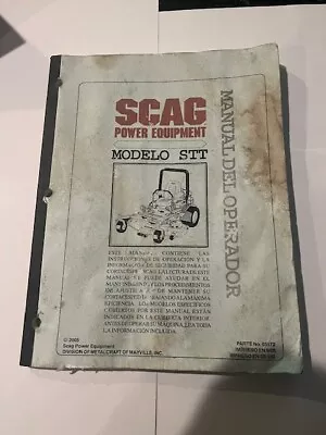 Buy Scag Turf Tiger Zero Turn Mower Operator Manual & Parts Manual Printed. • 15$