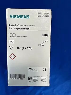 Buy Siemens Dade Dimension (PHOS) Phosphorus Kit (480 Tests/Box) [SMN #10720277] • 44$