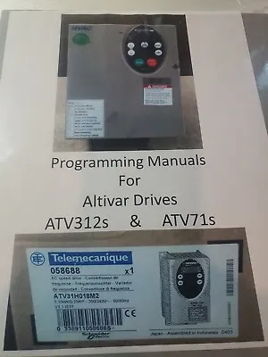 Buy Schneider Altivar 312 & ATV71  Variable Speed Drive Programming Manual  • 10$
