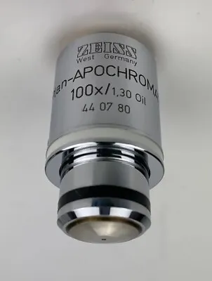 Buy Zeiss Microscope Objective Plan-Apochromat Apo 100x/1.3 Oil Immersion Infinity • 250$