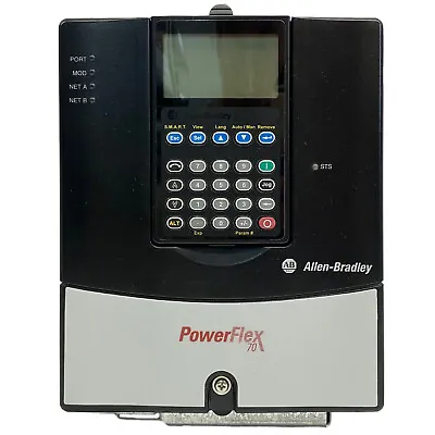 Buy Allen Bradley 20AB9P6A0AYNNNC0 PowerFlex 70 VFD SER A 240V 14A SHIPS FROM USA  • 849.99$