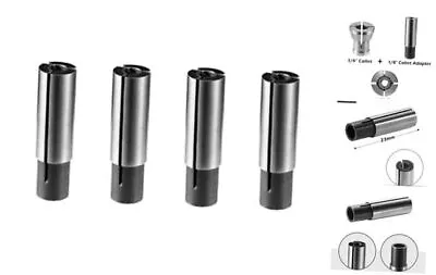 Buy  4pcs Router Collet Adapter, 1/4″ To 1/8″ CNC Engraving Router Bit Collet Size  • 16.38$