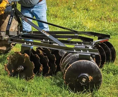 Buy NEW 6ft Disc Harrow Tractor 3PT Attachment (HeavyDuty Made In USA) FREE SHIPPING • 1,895$