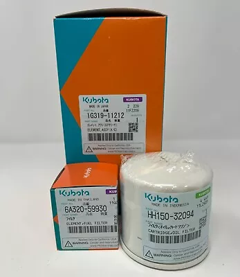 Buy Genuine OEM Kubota Oil, Fuel, Air Filter Kit RTV-X1100C  RTV-X1120D • 63.57$