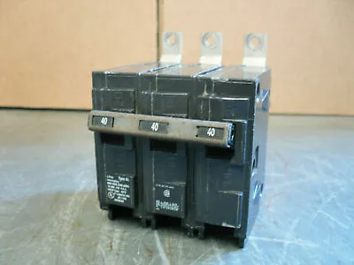 Buy Siemens Bl Circuit Breaker B340 40amp 240volt 3pole • 29.99$