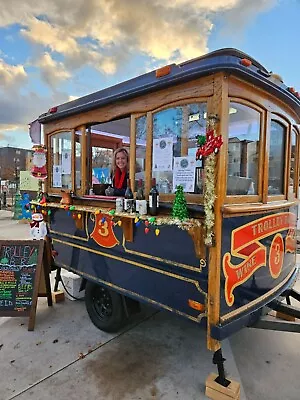 Buy Custom Built Trolley /Cable Car Mobile Bar Beverage Trailer • 29,000$