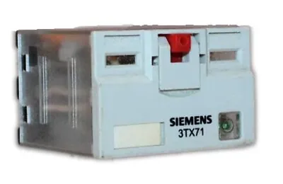 Buy Siemens 3TX7117-5PF13 Plug In Relay 15A Coil 120VAC 50/60Hz 14 Pin 4PDT • 15$