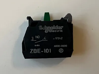 Buy Schneider Electric ZBE-101 NO Contact Block For Push Button Operator *NEW • 3.99$