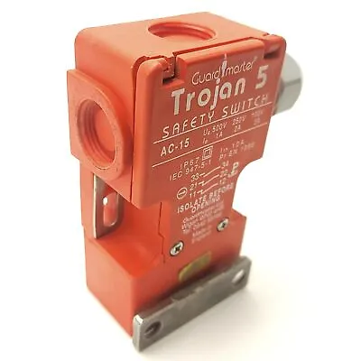 Buy Allen Bradley 440K-T11089 Guardmaster Trojan 5 Safety Switch, 2NC 1NO Aux, W/Key • 95$