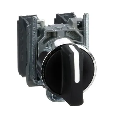 Buy XB4BD33 SCHNEIDER  Harmony, 22mm BLACK Selector Switch FAST SHIPPING • 28.99$
