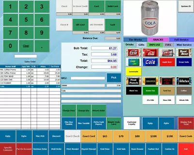 Buy POS Business + Accounting Software W Retail Touch • 9.99$
