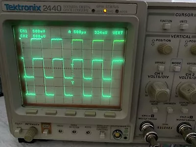 Buy Calibrated Tektronix 2440 Oscilloscope 300MHz 2CH Was $10Knew In 1990 • 700$