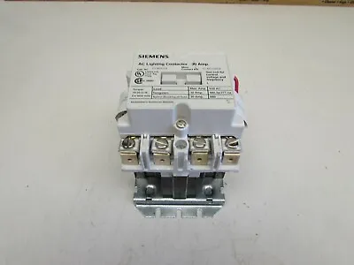 Buy SIEMENS CLM0C04 ,AC LIGHTING CONTACTOR  30Amp , 120V,  GOOD TAKEOUT MAKE OFFER! • 69.99$