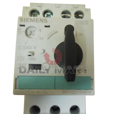 Buy New Siemens 3RV1021-1HA10 Manual Motor Starter And Enclosure Open Type 5.5-8 FLA • 104.66$