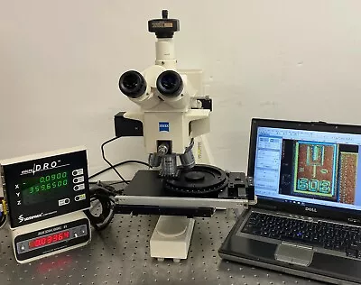 Buy Zeiss AXIOTECH 100 HD Nomarski DIC BF/DF DRO Metallurgical Microscope • 12,950$